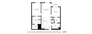 a floor plan of a house