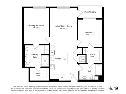 a floor plan of a house
