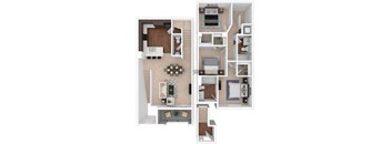 T10 Floor Plan at Palomar Station, San Marcos, CA