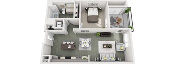 A1C one bedroom one bathroom