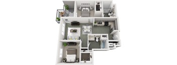 B2A two bedroom two bathroom