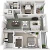 B2B two bedroom two bathroom