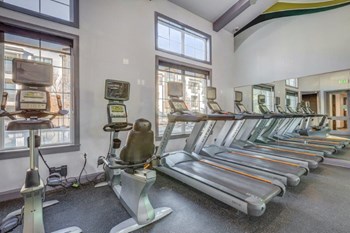 Fitness center with treadmills and biking machines - Photo Gallery 17