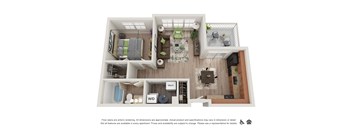 3D Floorplan image of Madison Floorplan