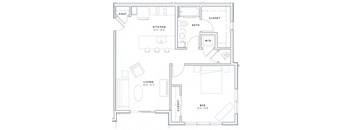a floor plan of a house