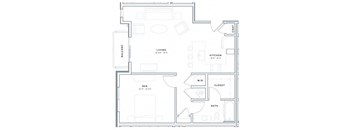 a floor plan of a house
