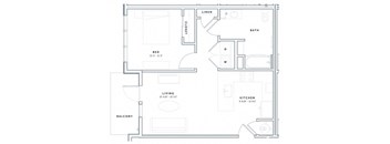 a floor plan of a house