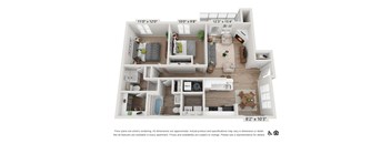 Crosswind Renovated floor plan