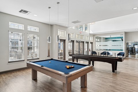 Clubhouse with Pool Table