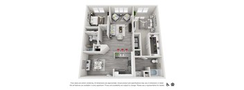 Magnolia Floor Plan at Patriots Pointe, Hillsborough, 27278