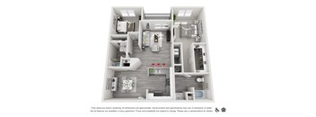 Redbud Floor Plan at Patriots Pointe, Hillsborough, 27278