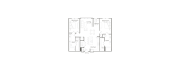 bedroom floor plan | the mansions on the park