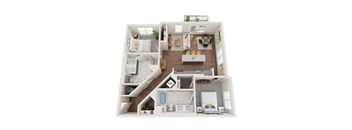 Peony Floor Plan at PARK40, Colorado, 80023