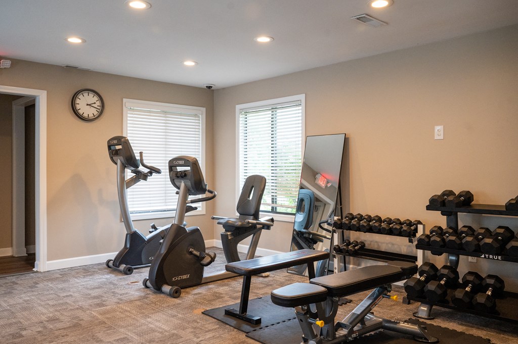 the estates at tanglewood|fitness room