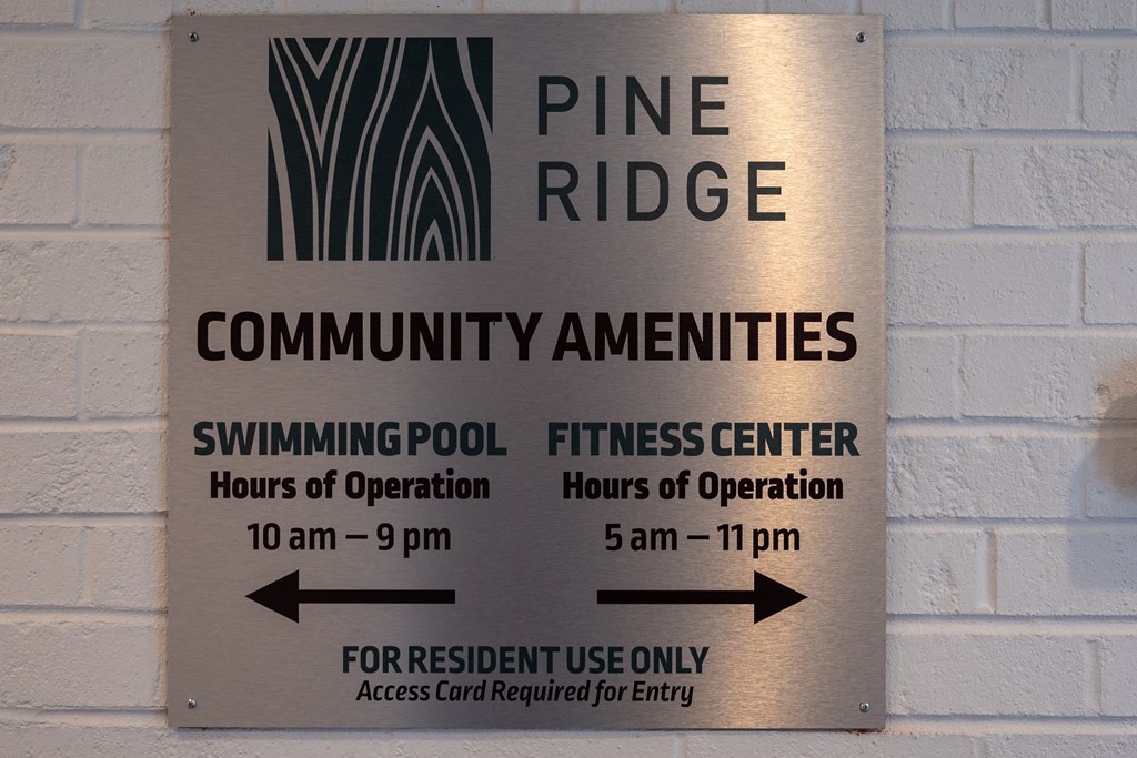 a sign on the side of a building