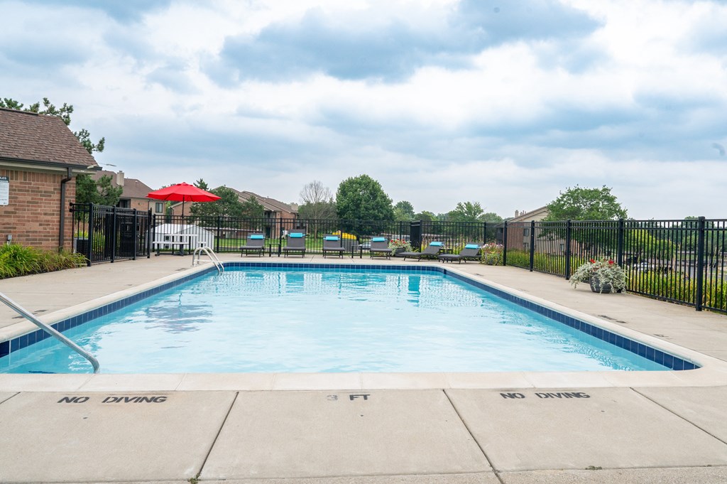 take a dip in our resort style pool