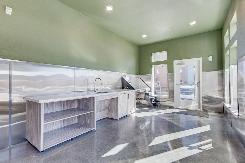 Pet friendly community with dog wash