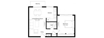 A6 Poncetta Floor Plan