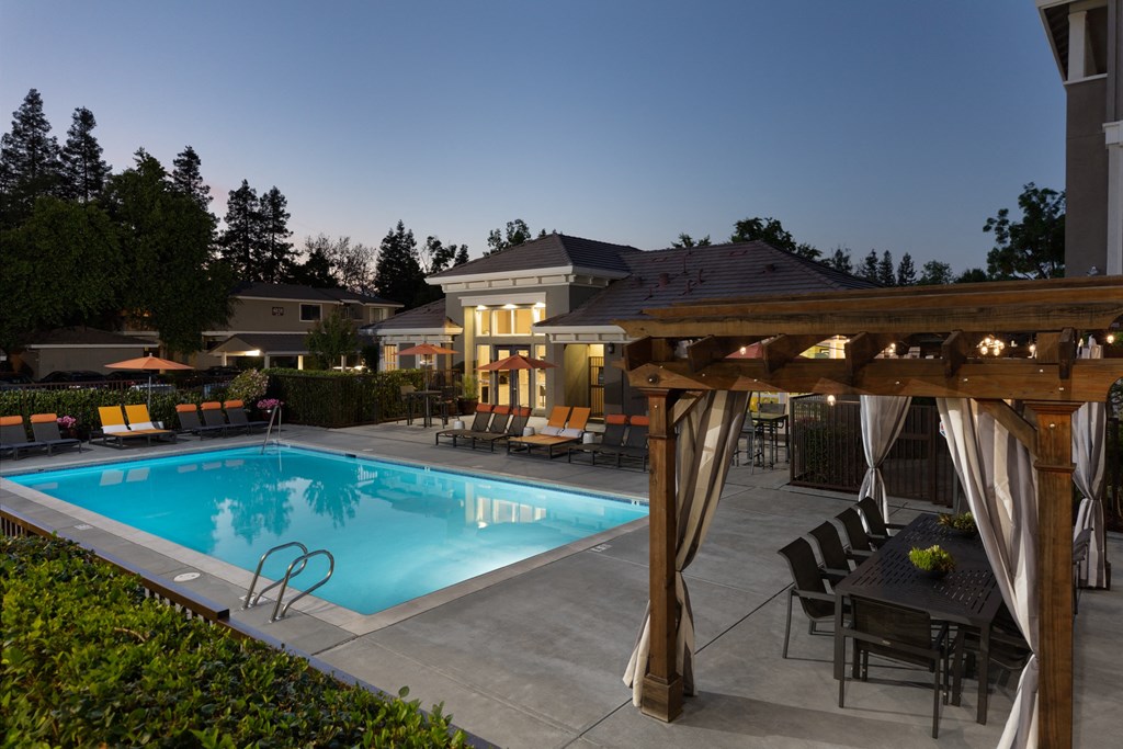 take a dip in our resort style swimming pool