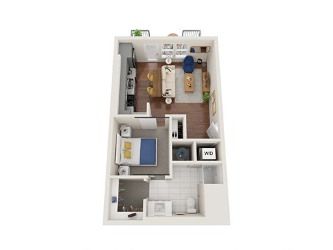 Poppy Floor Plan at PARK40, Broomfield