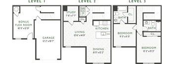 Two Bedroom Floorplan