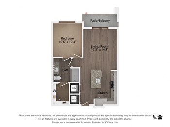 7738 AC Skinner Parkway Studio-3 Beds Apartment for Rent - Photo Gallery 4