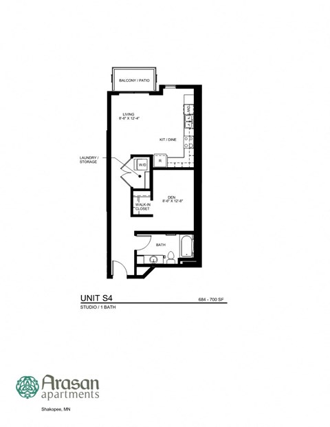 a floor plan of unit s1 floor plans  apartment complexes