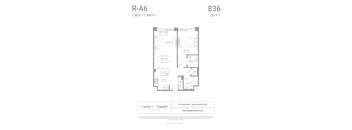 R- A6 Floor Plan
