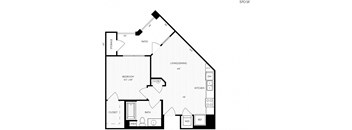 One Bedroom One Bathroom