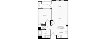 One Bedroom One Bathroom