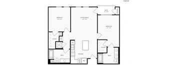 Two Bedroom Two Bathroom