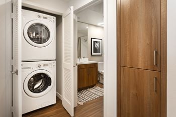Washer and dryer