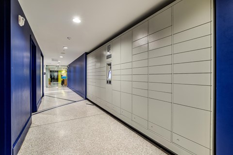 Radius Apartments Package Lockers