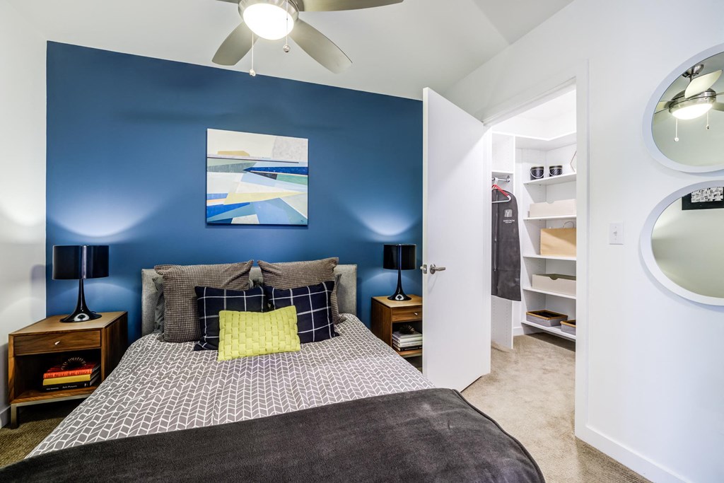 Radius Apartments Model Bedroom