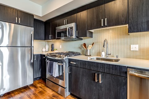 Radius Apartments Kitchen