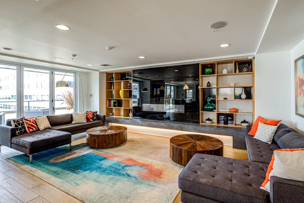 Radius Apartments Theater Room