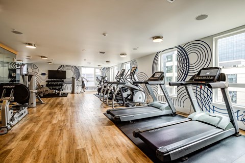 Radius Apartments Fitness Center