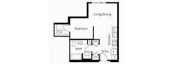 A6a one bedroom one bathroom