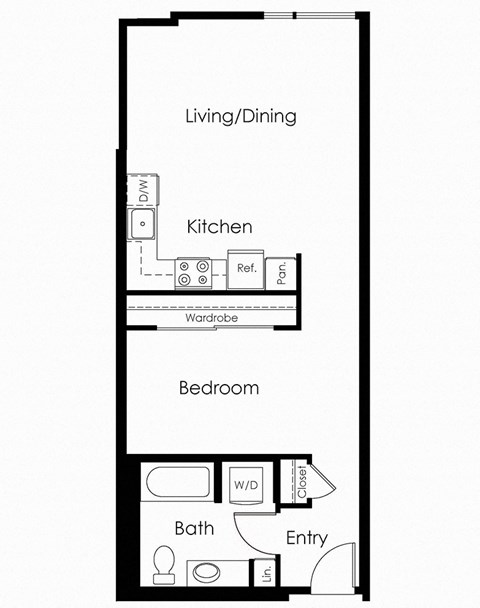 A7b one bedroom one bathroom