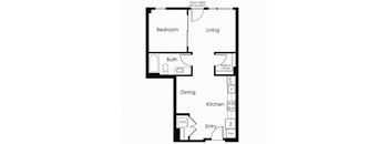 B1a one bedroom one bathroom