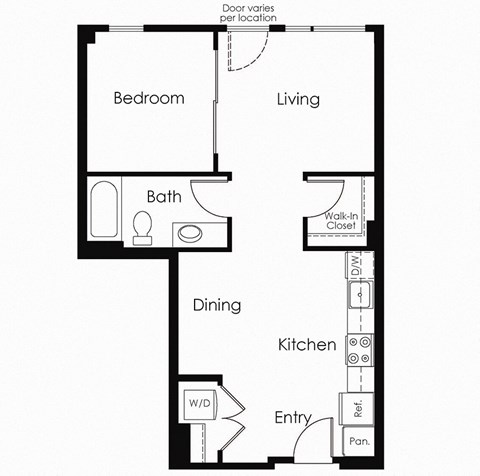 B1a one bedroom one bathroom