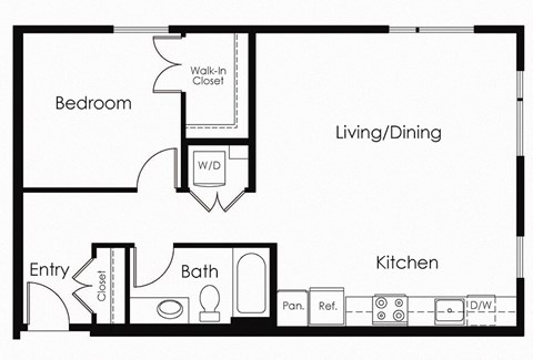 B3 one bedroom one bathroom