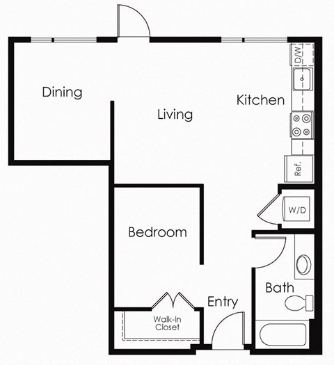 B7 one bedroom one bathroom