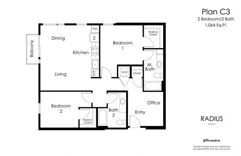 Two bedroom Two bathroom