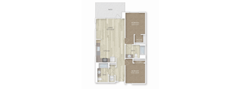 Two bedroom Two bathroom