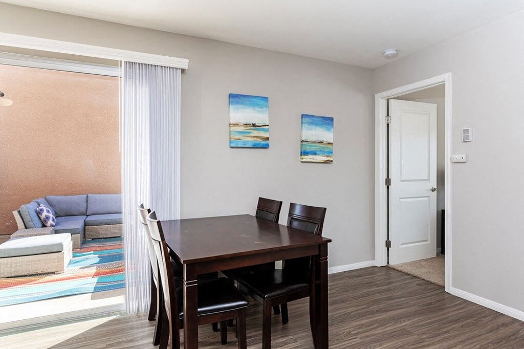 Dining Area at Village Square, La Jolla