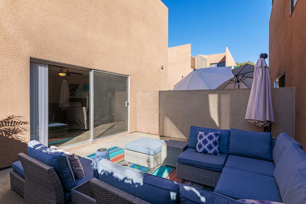 Cozy Patio at Village Square, California, 92037