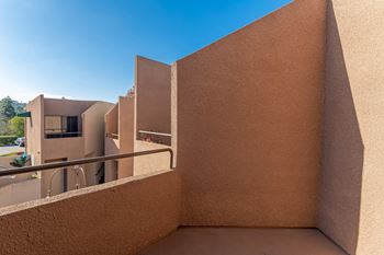 2nd floor balcony at Village Square, La Jolla