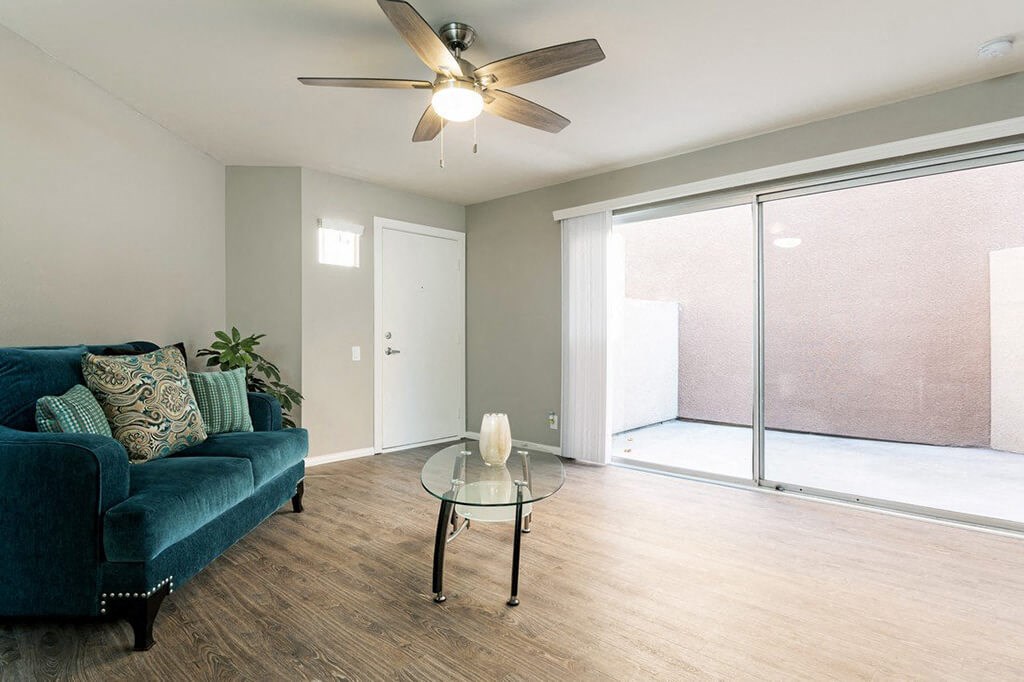 Well Lighted Living Room at Village Square, California