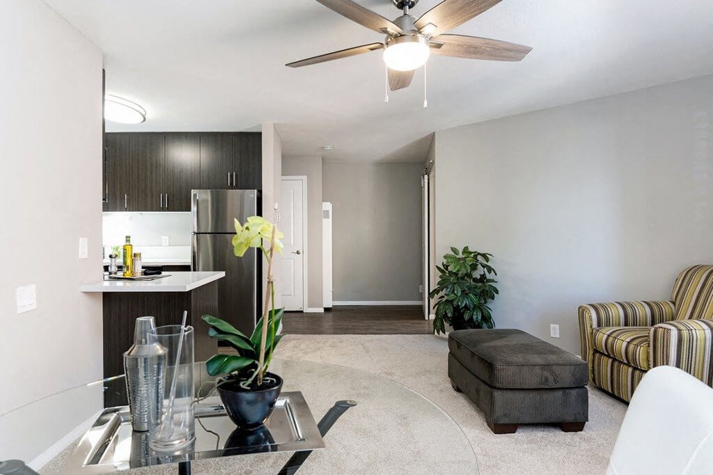 Living Room at Village Square, California